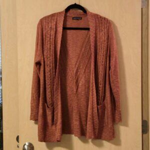 Love Ellie Adelle Two Pocket Pointelle Cardigan